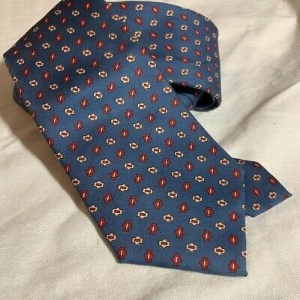 Turnbull & Asser Mens 100% Silk Tie Bergdorf Goodm